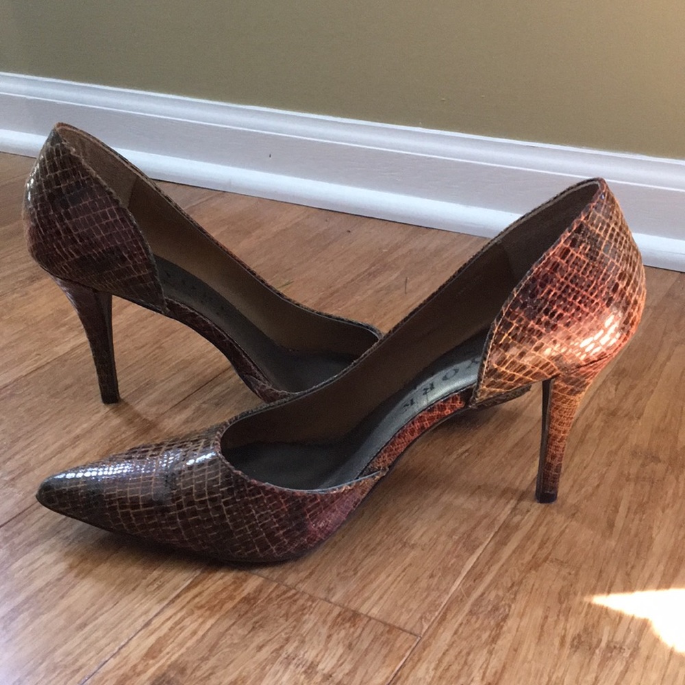 Multi-print heels